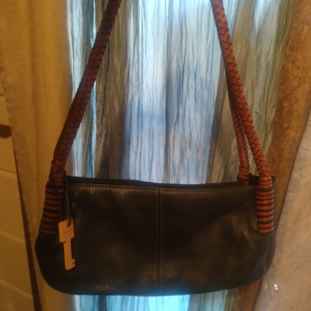 Fossil leather purse